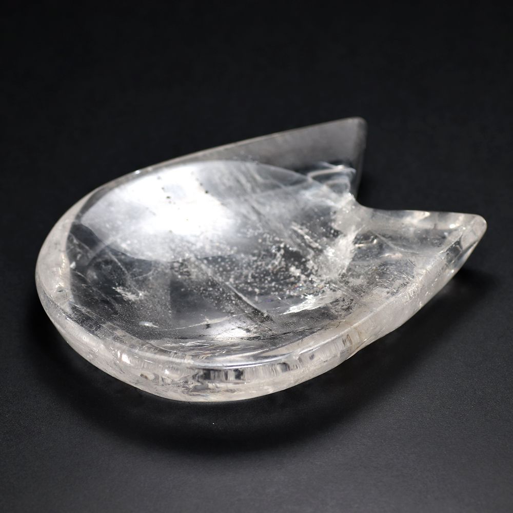 ブラジル産]水晶浄化用皿（天然石小物入れ）(CRY-PL008IS) | 天然石