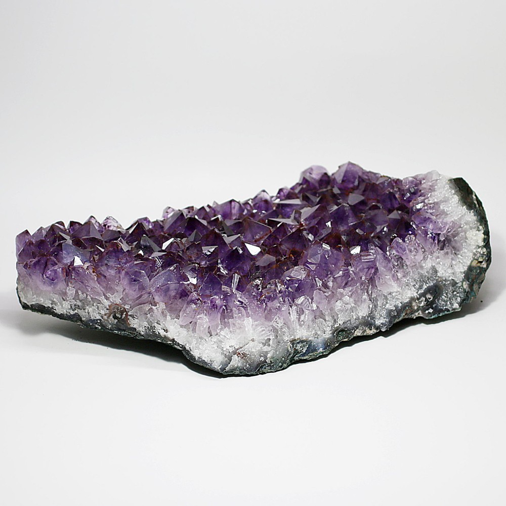 アメジストクラスター4.2kg(紫水晶)原石パワーストーン エネルギー覚醒済