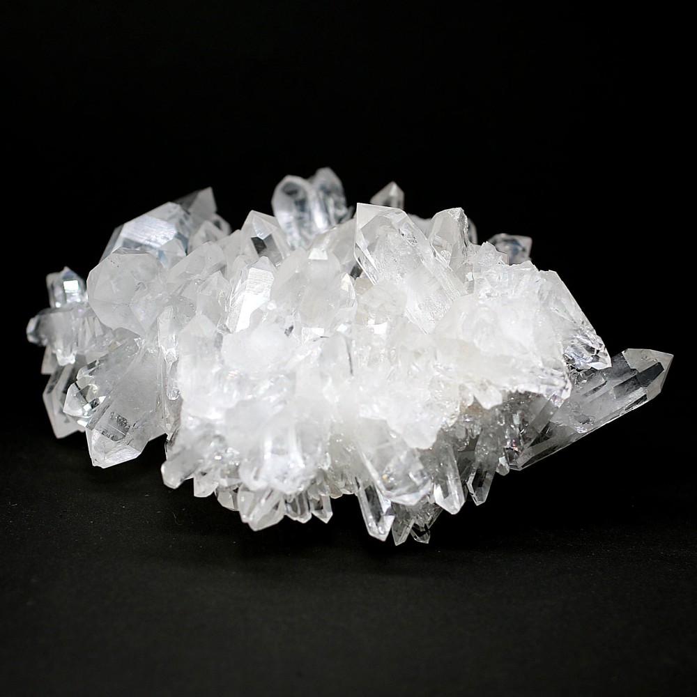 [アメリカ/アーカンソー州産]水晶クラスター原石（ダブルポイント ・レコードキーパー）