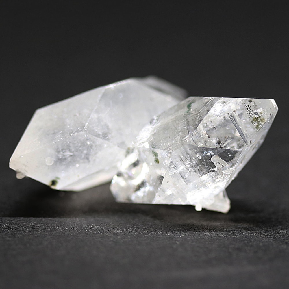 希少・高品質]インド産クローライトインアポフィライト結晶原石(CAPH