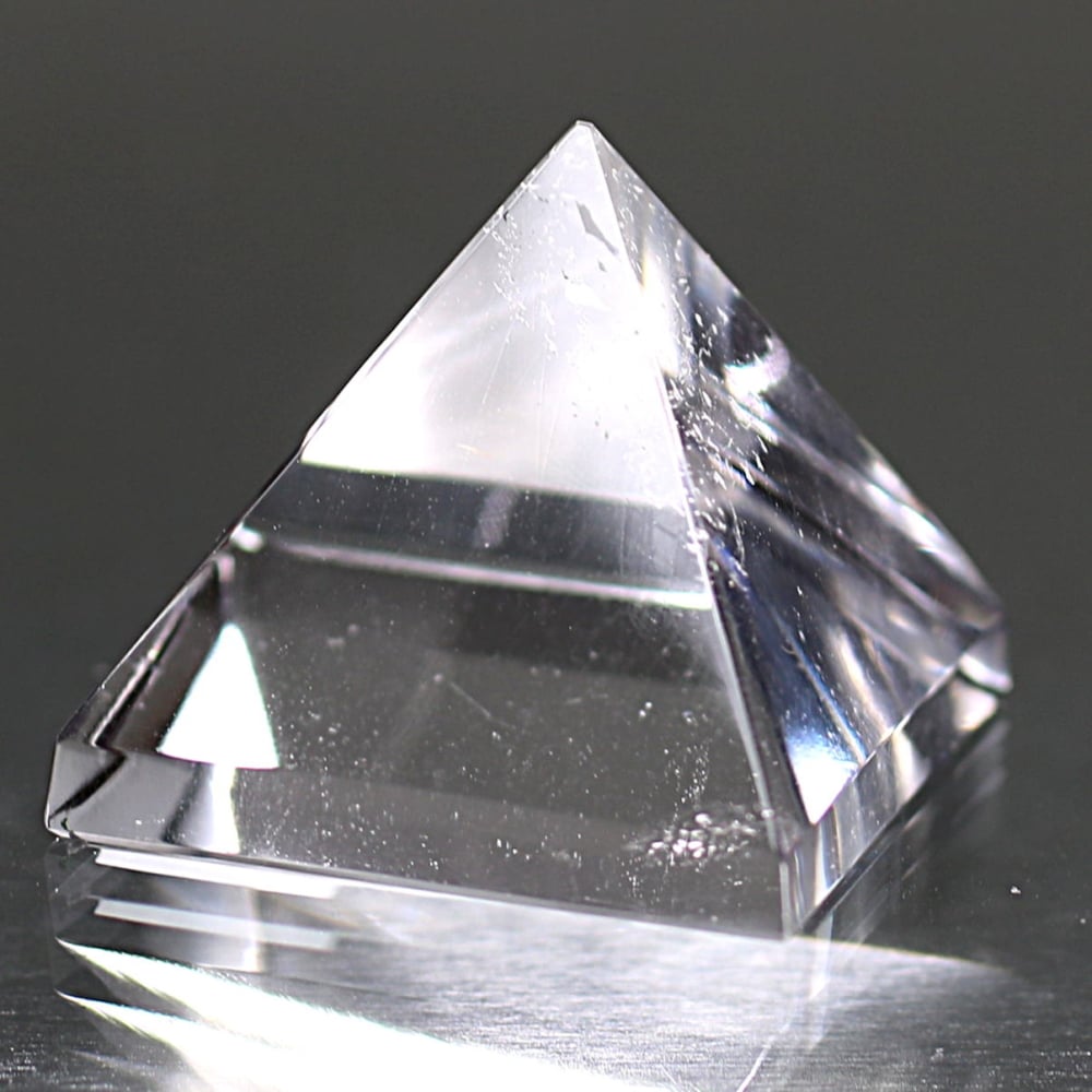 ヒマラヤ水晶　ピラミッドカット　ポイント