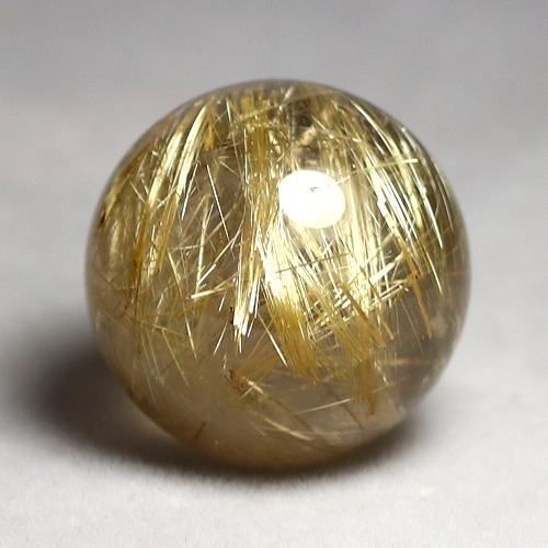 ゴールドルチルクォーツ丸玉/スフィア(RUTILESPHERE-509) | 天然石