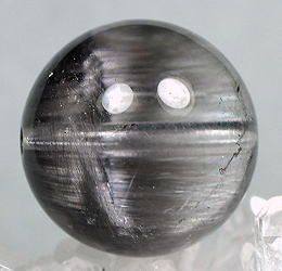 3A++]プラチナルチルクォーツ1粒売り（12.5mm）(PLATINARUTILE-IS-18