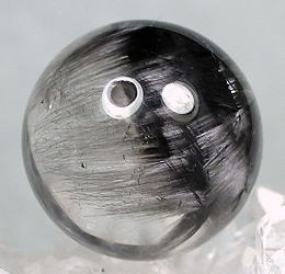 3A++]プラチナルチルクォーツ1粒売り（12.5mm）(PLATINARUTILE-IS-18