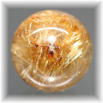 ゴールドルチルクォーツ丸玉/スフィア(RUTILESPHERE-6014IS) | 天然石